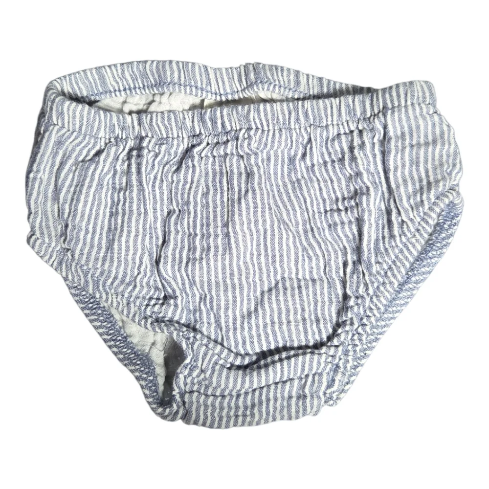 Little Planet Organic by Carter’s Baby Diaper Cover Blue White Stripe 3M